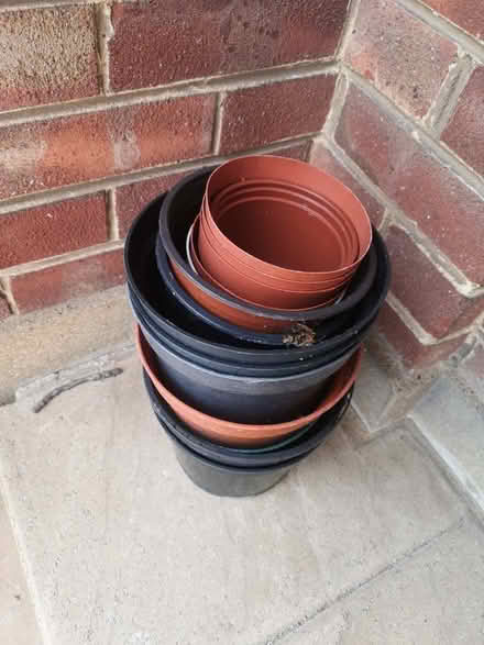 Photo of free Plastic plant pots (Canons Corner HA7) #1