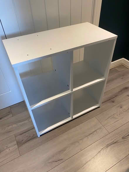 Photo of free White storage shelves (Houghton Regis LU5) #1