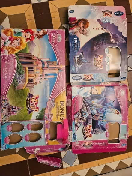 Photo of free Disney Pop Up board game plus expansions (Kings Heath B14) #1