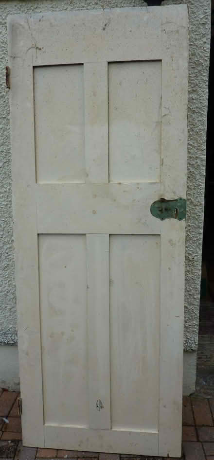 Photo of free 2 old solid wooden doors (Calstock PL18) #1