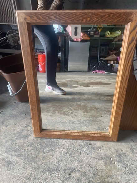 Photo of free Oak medicine cabinet (Trumbull) #1