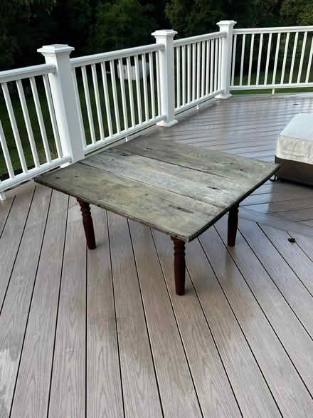 Photo of free Rustic wood coffee table (Potomac, MD) #2
