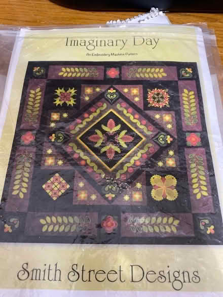 Photo of free Machine embroidery quilt designs (Waterford) #2