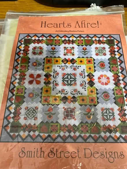 Photo of free Machine embroidery quilt designs (Waterford) #1