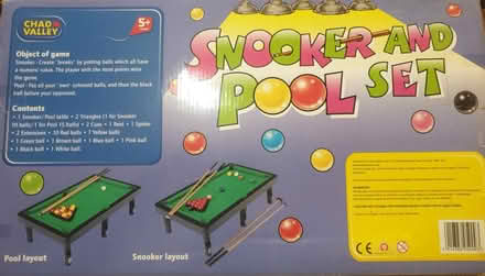 Photo of free Mini Snooker & Pool Set/Game (Boston Manor, W7) #2
