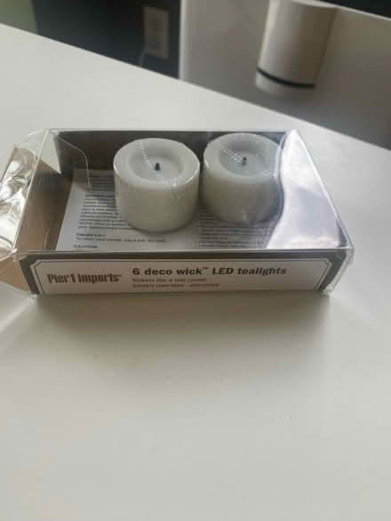 Photo of free Two tea lights (Capitol Hill Tower) #1