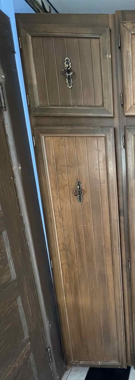 Photo of free vertical wood cabinet (North Capitol Hill) #3