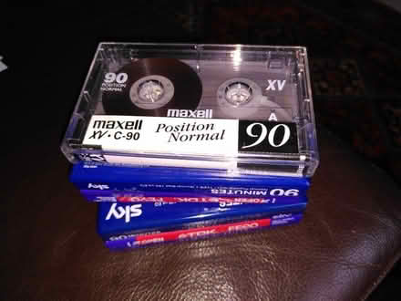 Photo of free Audio tape cassettes still in box unwrapped (New Stapleford NG9) #1