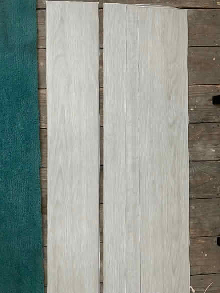 Photo of free X4 vinyl planks (sticky back) (NG8) #1