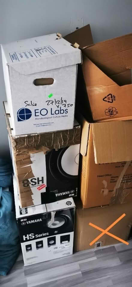 Photo of free Cardboard boxes & packing material (Saltcoats KA21) #2