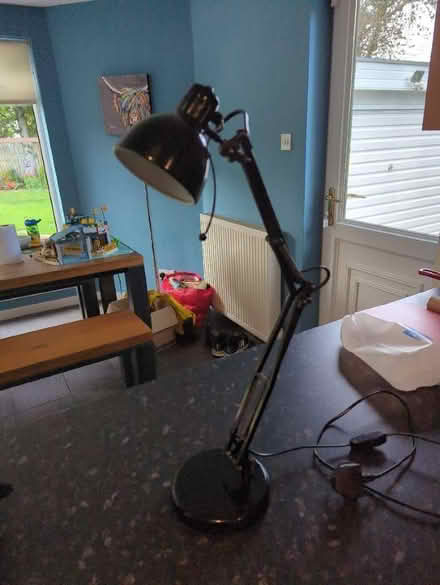 Photo of free Telescopic desk lamp (Newton Mearns G77) #2