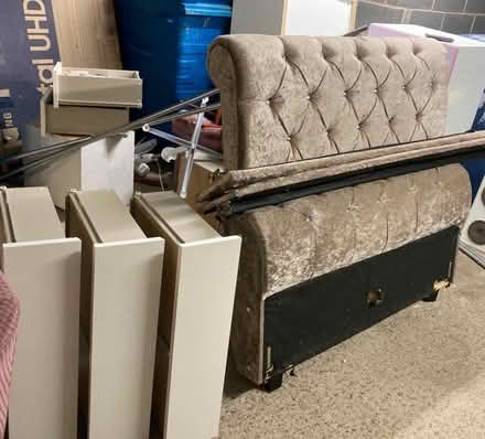 Photo of free White drawer units& Bedhead (Ball Hill CV2) #1