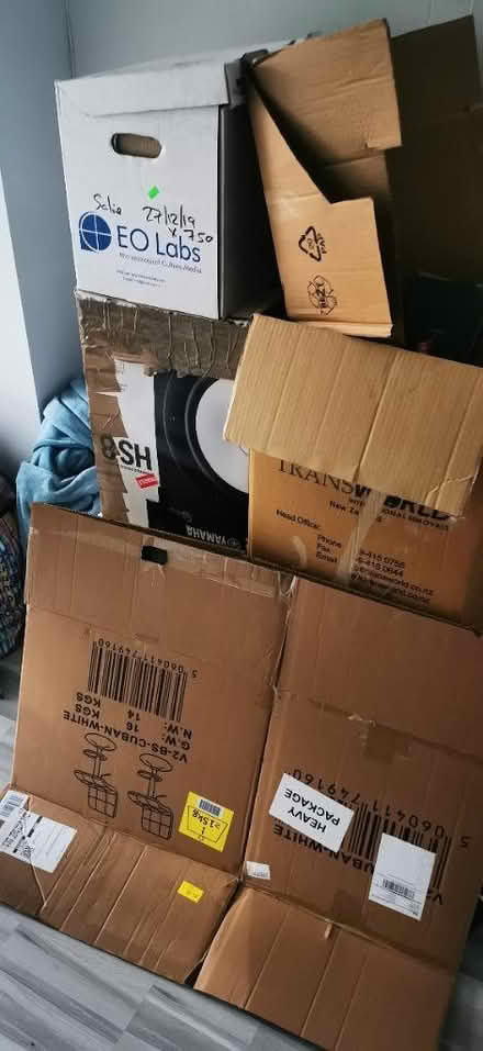 Photo of free Cardboard boxes & packing material (Saltcoats KA21) #1