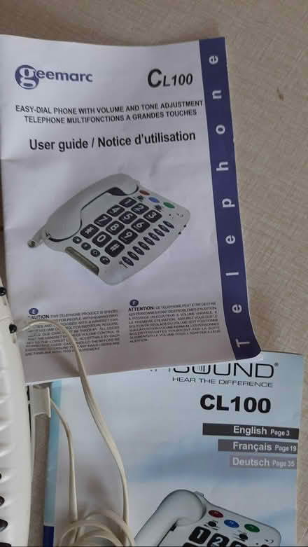 Photo of free large button telephone (Bexhill TN40) #2