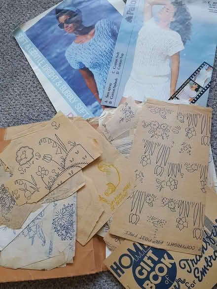 Photo of free Embroidery transfers (Horley) #1