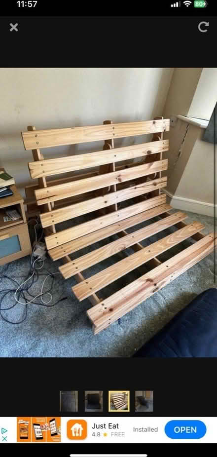 Photo of free Double futon (Hanworth TW13) #2