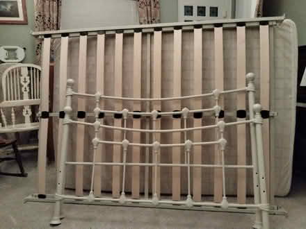 Photo of free Double bed frame (Wakefield WF1) #2