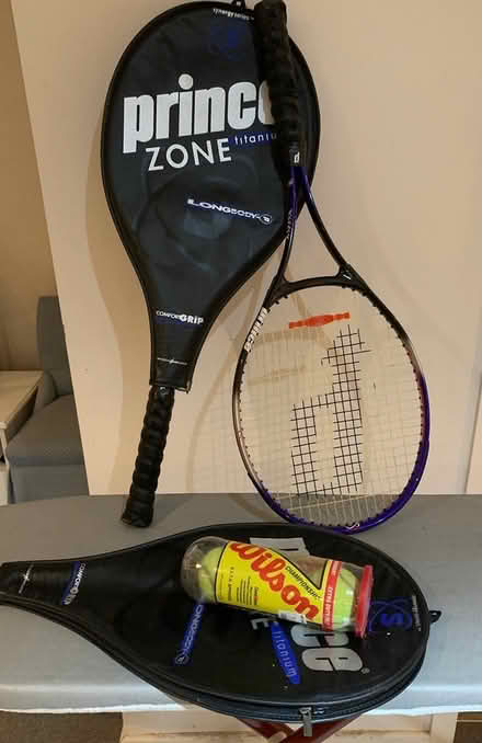 Photo of free Tennis rackets and 3 balls (Hunt Club and Albion) #1