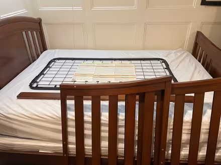 Photo of free Toddler>Full Size Convertible Bed (east Watertown, MA) #1