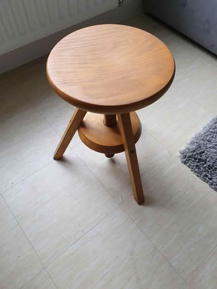 Photo of free Height adjustable wooden stool (Amersham HP7) #1