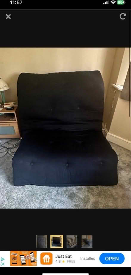 Photo of free Double futon (Hanworth TW13) #1