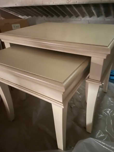 Photo of free Nest of two side tables (Camelford PL32) #1