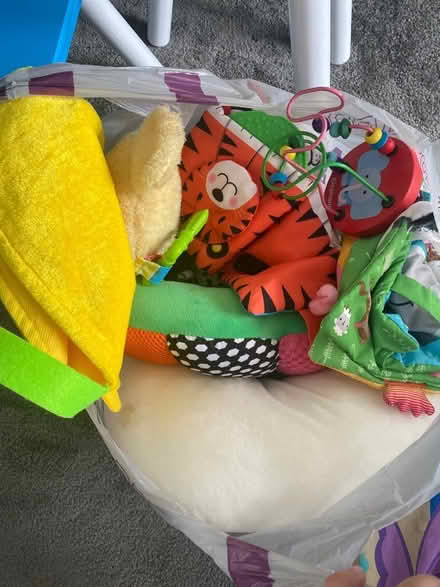 Photo of free Bag of baby toys (Chislehurst) #1