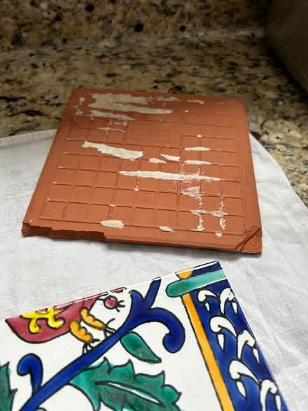 Photo of free 4 Spanish-style tiles (Summertown OX2) #1