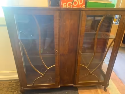 Photo of free Mahogany display cabinet (Walton-on-the-Naze CO14) #3