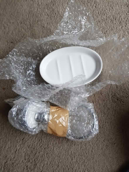 Photo of free New Ceramic wall mounted soap dish (ME16 Allington) #1