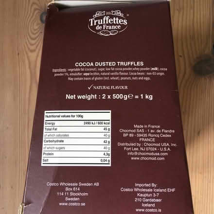 Photo of free French truffles (Leytonstone) #2