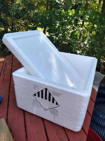 Photo of free Styrofoam shipping box, 12"x17" (Winterpock) #1