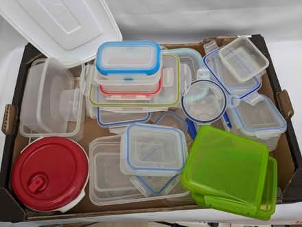 Photo of free Tupperware style storage (RG17 Hungerford) #1