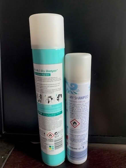 Photo of free 2 bottles of Dry Shampoo - taken, subject to pickup (Crowthorne RG45) #1