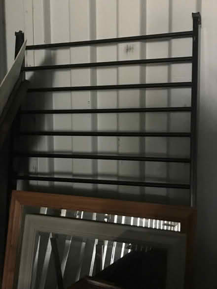 Photo of free Single metal bed frame in black (Woodbridge) #1