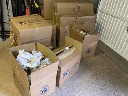 Photo of free Cardboard packing boxes (and some packing paper) (Taunton Eastgate District Ward TA1) #1