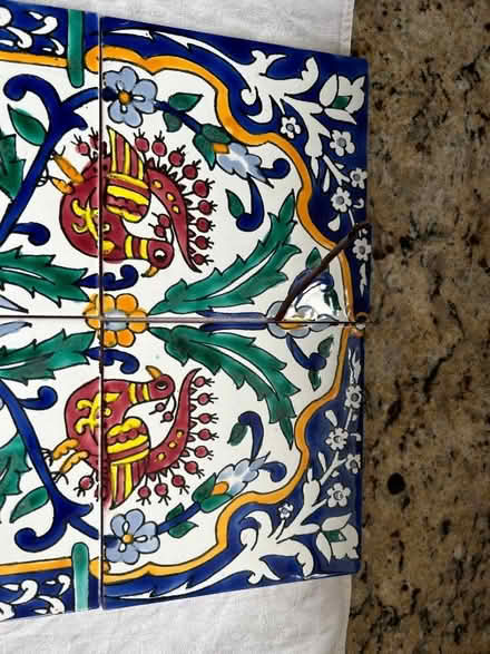 Photo of free 4 Spanish-style tiles (Summertown OX2) #3