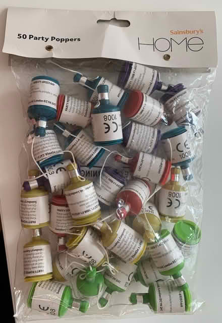 Photo of free Party poppers (Elm Park RM12) #1