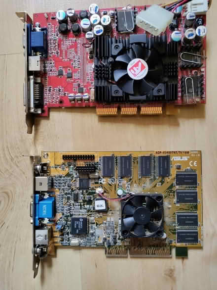 Photo of free 2x AGP Graphics cards (Buckskin RG22) #1