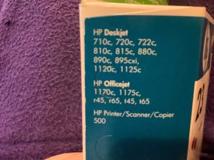 Photo of free HP 23 Printer Ink (Fox Corner CW1) #2