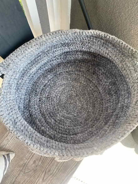 Photo of free Woven Basket (Downtown Campell) #2