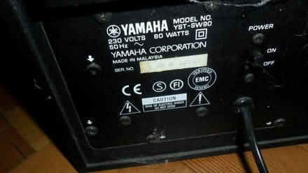 Photo of free Yamaha Subwoofer (Alfrick WR6) #3
