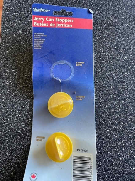 Photo of free Yellow gas lid covers (Neyagawa river glen, oakville.) #1