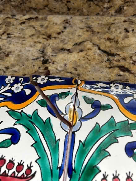 Photo of free 4 Spanish-style tiles (Summertown OX2) #4