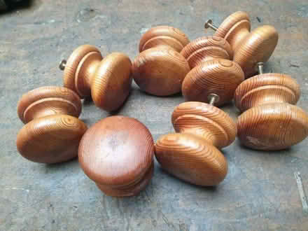 Photo of free Wooden cupboards knobs (Chalford Hill GL6) #1