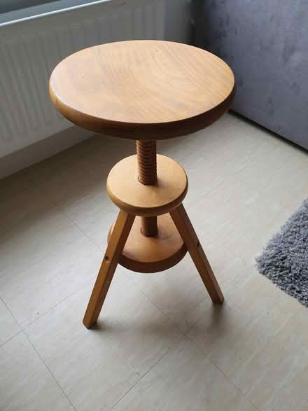 Photo of free Height adjustable wooden stool (Amersham HP7) #2