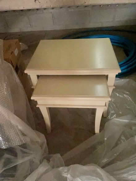 Photo of free Nest of two side tables (Camelford PL32) #2
