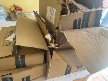 Photo of free Amazon packing box’s (Westbury BA13) #1