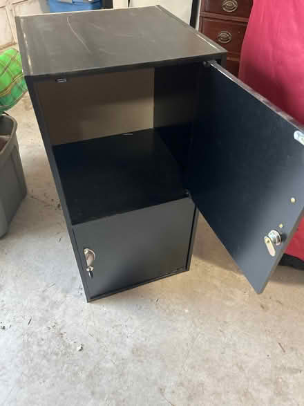 Photo of free 2door locking cabinet (South Reno-Fieldcreek Ranch) #2