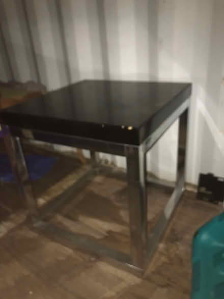 Photo of free Sturdy cube shape side table (Woodbridge) #1